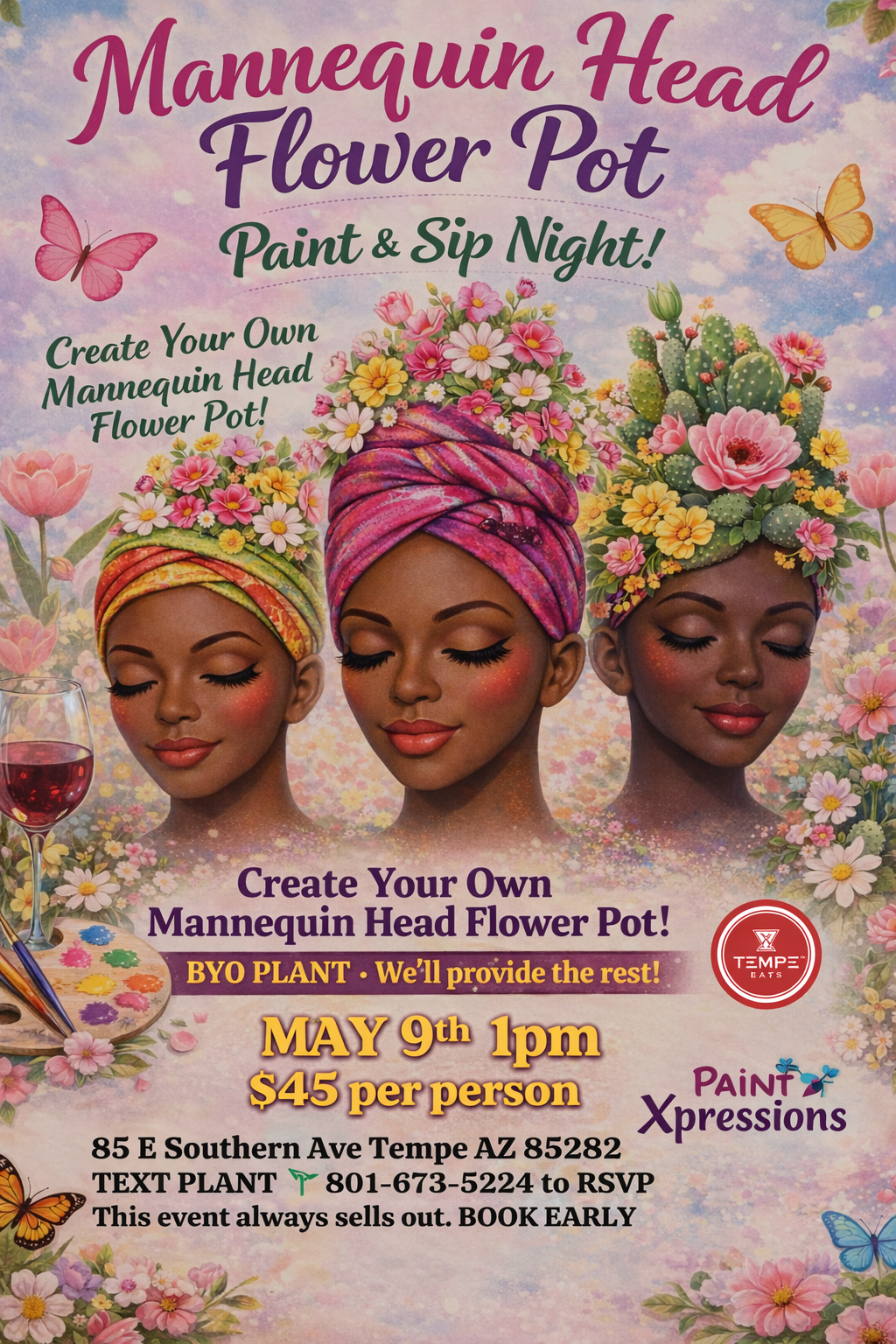 Paint Jam Session with Paint Xpressions at Tempe Eats — May 9